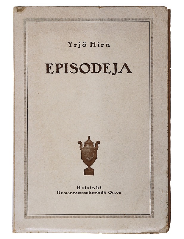 Episodeja - Yrjö Hirn - Kaunokirjallisuus - 10105506305 - 0