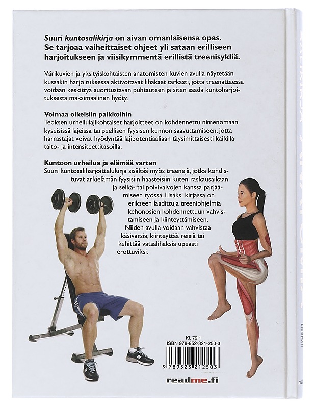 Suuri kuntosalikirja : anatomia - Liebman, Hollis Lance - Tietokirjat ja oppaat - 10105506308 - 1