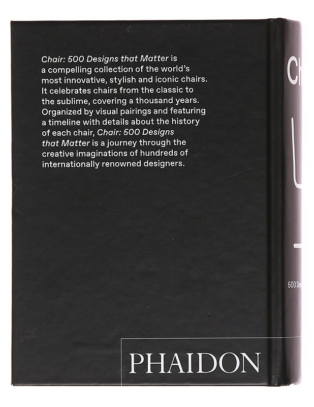 Chair : 500 designs that matter - Terragni, Emilia - Tietokirjat ja oppaat - 10105506333 - 1