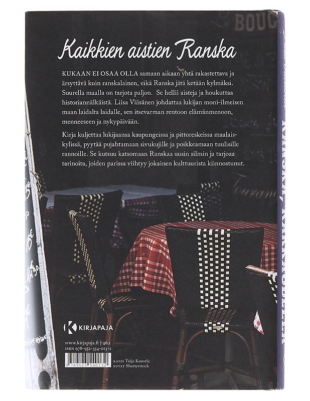 Ranska, rakkaudella - Liisa Väisänen - Historiakirjat - 10105506336 - 1