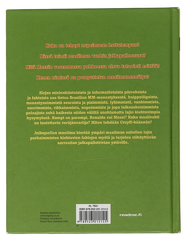 Jalkapallon maailma - Andrews, John - Tietokirjat ja oppaat - 10105506345 - 1