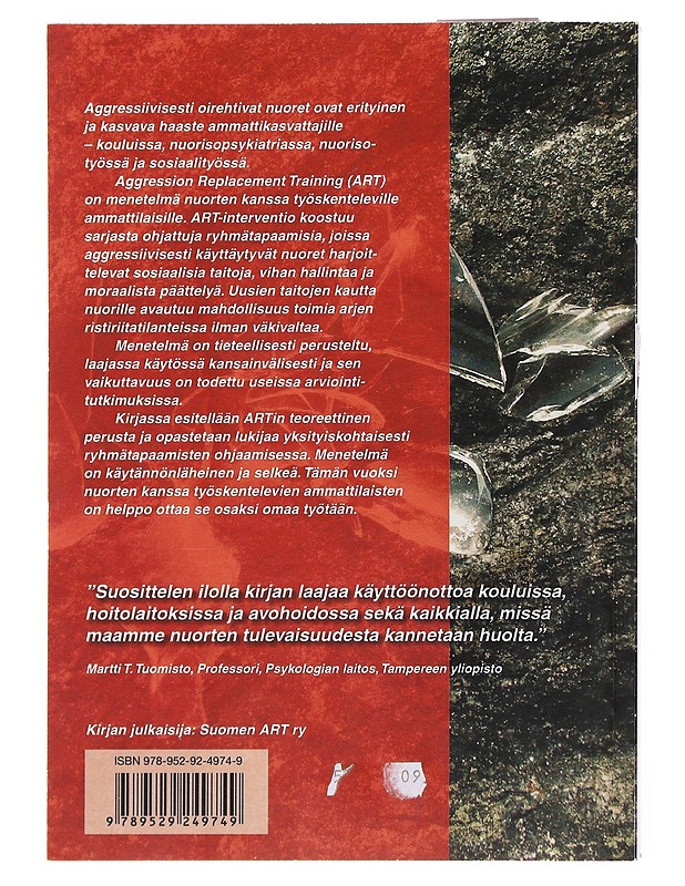 Aggression Replacement Training : ryhmäharjoitusmenetelmä aggressiivisesti käyttäytyville nuorille - Goldstein, Arnold P. - Tietokirjat ja oppaat - 10105506363 - 1