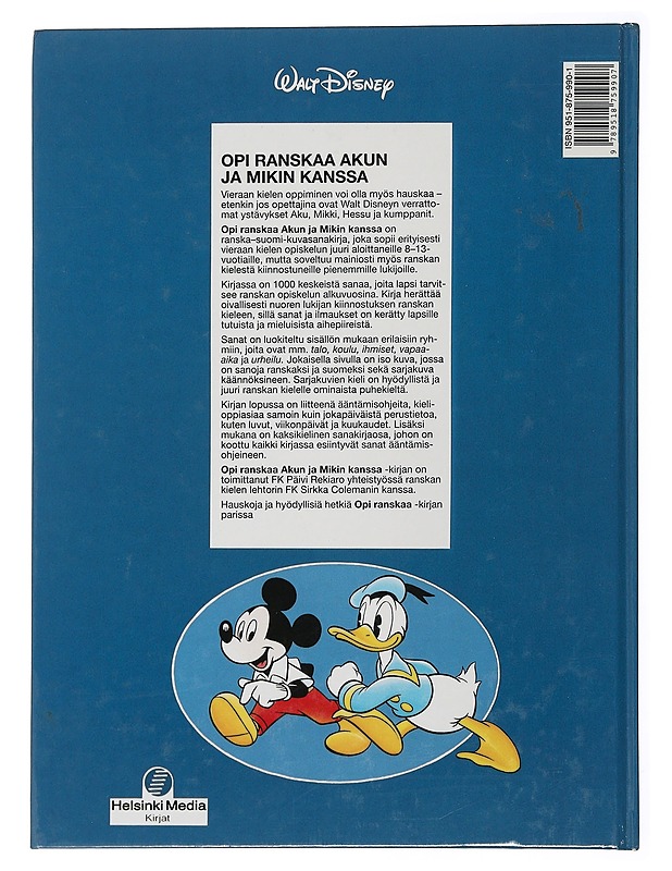 Opi ranskaa Akun ja Mikin kanssa - Disney, Walt - Sarjakuvat - 10105506372 - 1