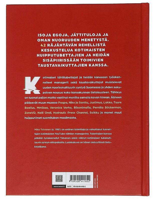 Luokkakuva : Suomituben sisäpiirissä - Tolvanen, Mika - Elämäkerrat ja muistelmat - 10105506391 - 1