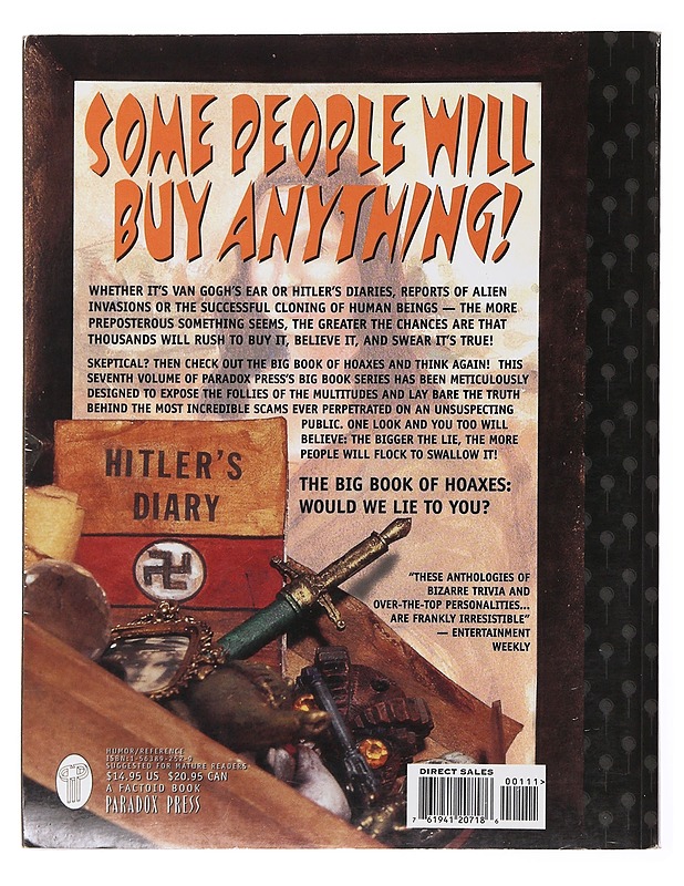 The Big Book of Hoaxes - Sarjakuvat - 10105506432 - 1