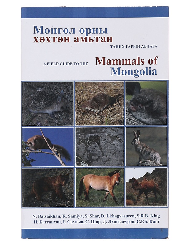 Mammals of Mongolia : A Field Guide - Tietokirjat ja oppaat - 10105506439 - 0