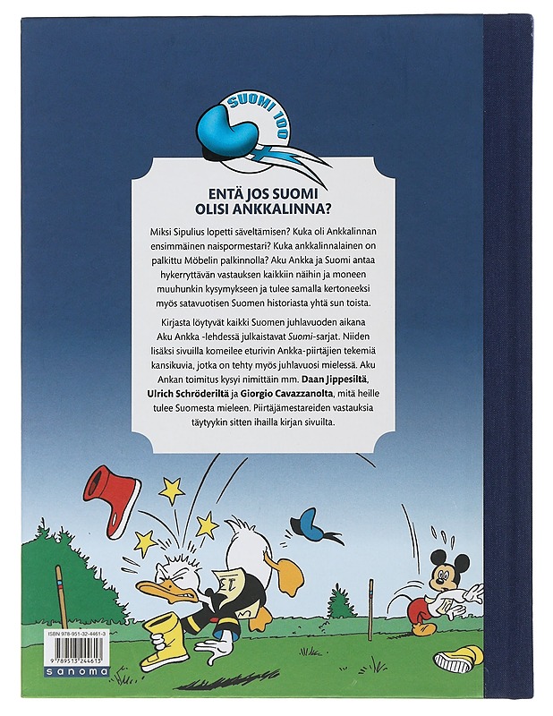 Aku Ankka ja Suomi - Korhonen, Kari - Sarjakuvat - 10105506447 - 1