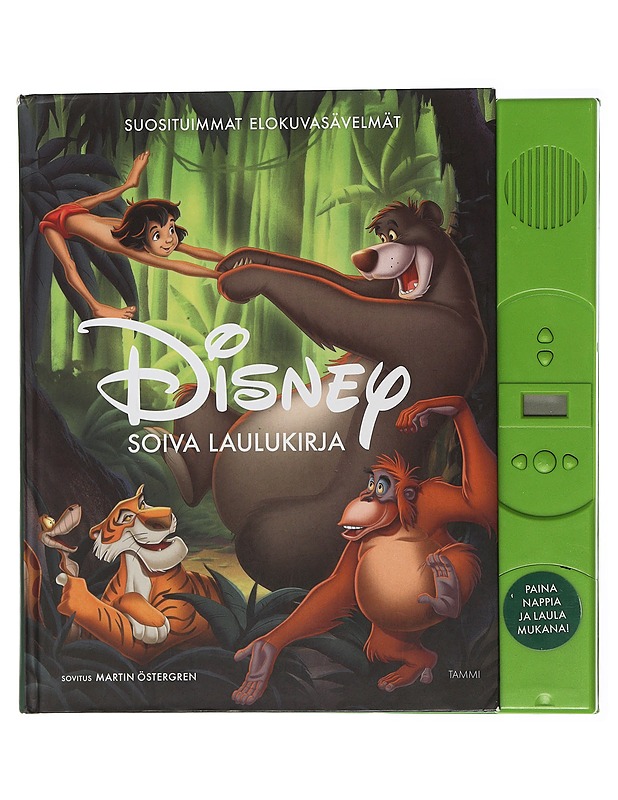 Disney : soiva laulukirja : suosituimmat elokuvasävelmät - Östergren, Martin - Lastenkirjat - 10105506452 - 0