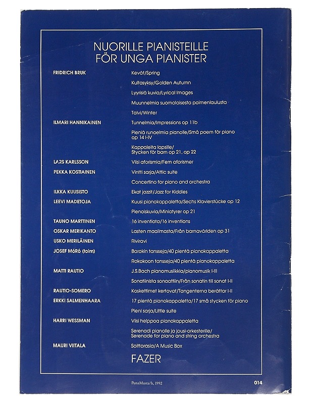 Michael Aaron pianokoulu 1 - Matti Rautio - Musiikki- ja elokuvakirjat - 10105506458 - 1