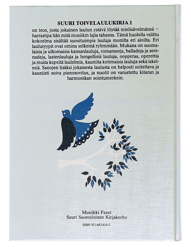 Suuri toivelaulukirja 1 - Vuoristo, Aapeli - Musiikki- ja elokuvakirjat - 10105506466 - 1