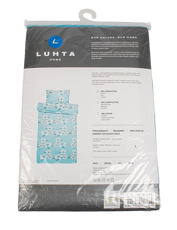 LUHTA pussilakanasetti, 150x210 cm - Liinavaatteet - 10105506474 - 1