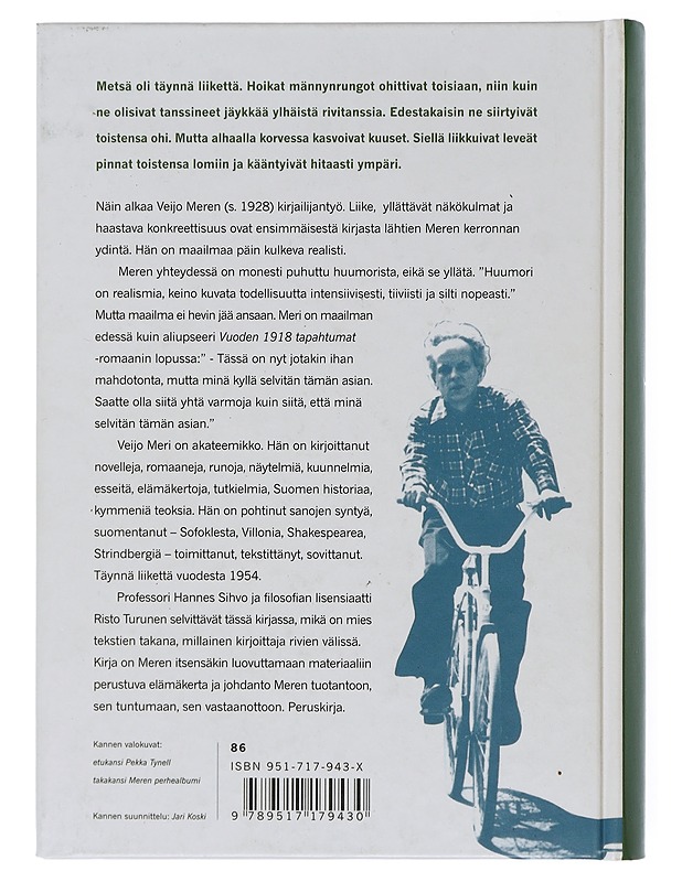 Veijo Meri : täynnä liikettä - Sihvo, Hannes - Elämäkerrat ja muistelmat - 10105506553 - 1