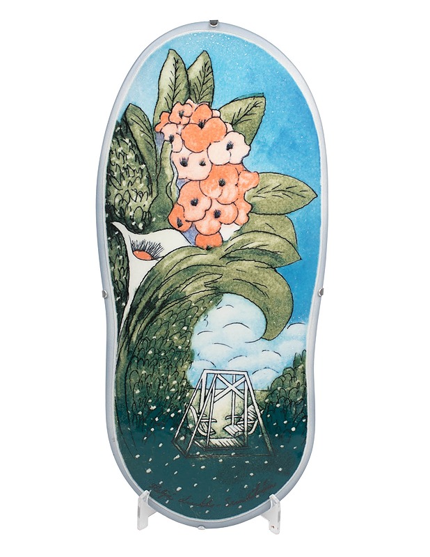 ARABIA Salaisuus odottaa seinälaatta - Designsuosikit - 10105506562 - 0