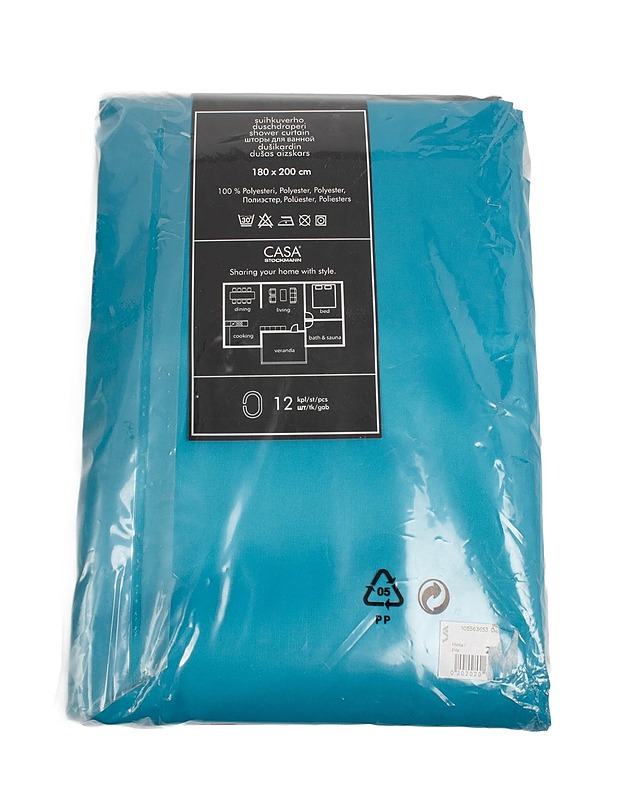 CASA STOCKMANN suihkuverho, 180x200 cm - Verhot ja kapat - 10105506583 - 1