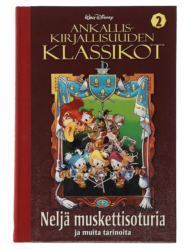 Ankalliskirjallisuuden klassikot 2 : Neljä muskettisoturia ja muita tarinoita - Hulkkonen, Hertta - Sarjakuvat - 10105506590 - 0