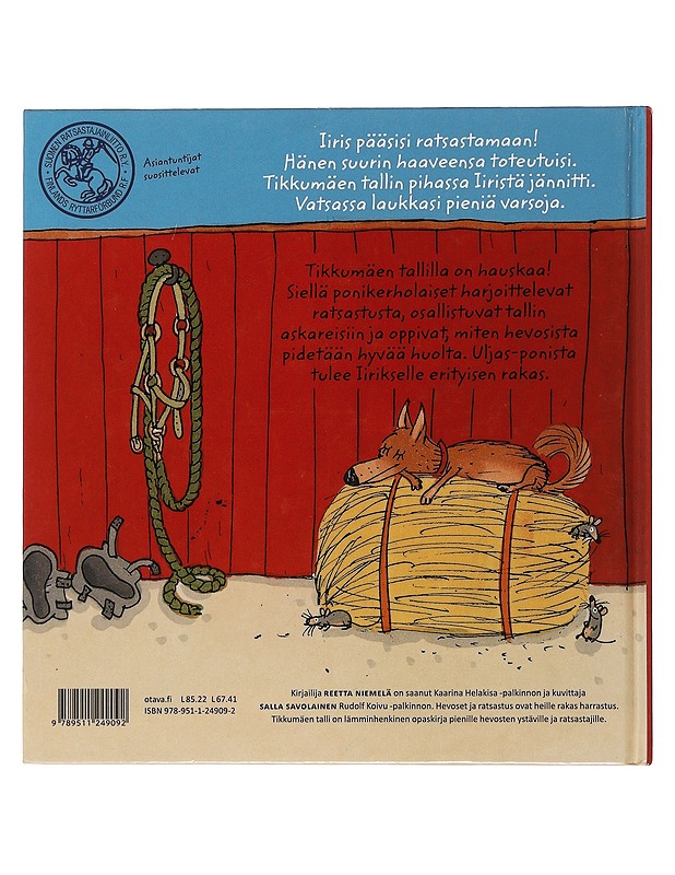 Tikkumäen talli - Niemelä, Reetta - Lastenkirjat - 10105506608 - 1
