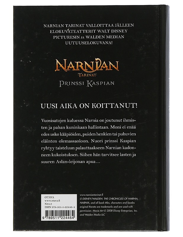 Prinssi Kaspian - Lewis, C. S. - Fantasia- ja scifi - 10105506612 - 1