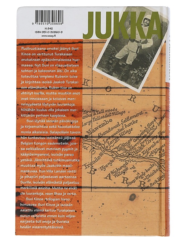 Suvi Kinos ja isoisän salattu elämä - Jukka Parkkinen - Nuorten kirjat - 10105506653 - 1