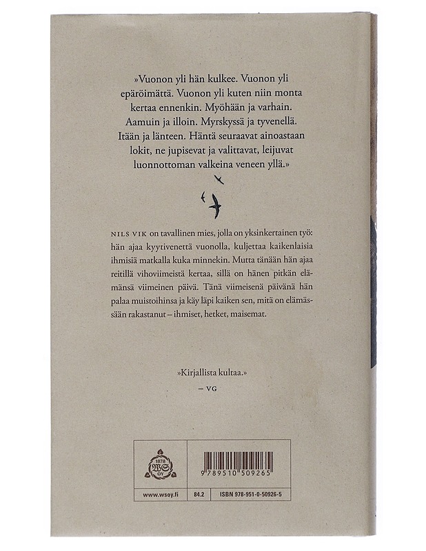 Päivä jona Nils Vik kuoli - Grytten, Frode - Romaanit ja novellit - 10105506708 - 1