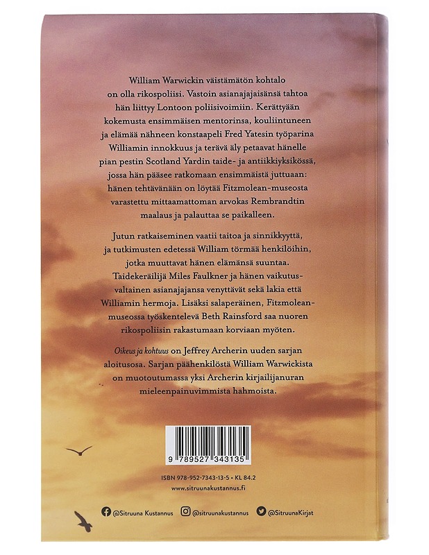 Oikeus ja kohtuus - Archer, Jeffrey - Jännitys ja dekkarit - 10105506711 - 1