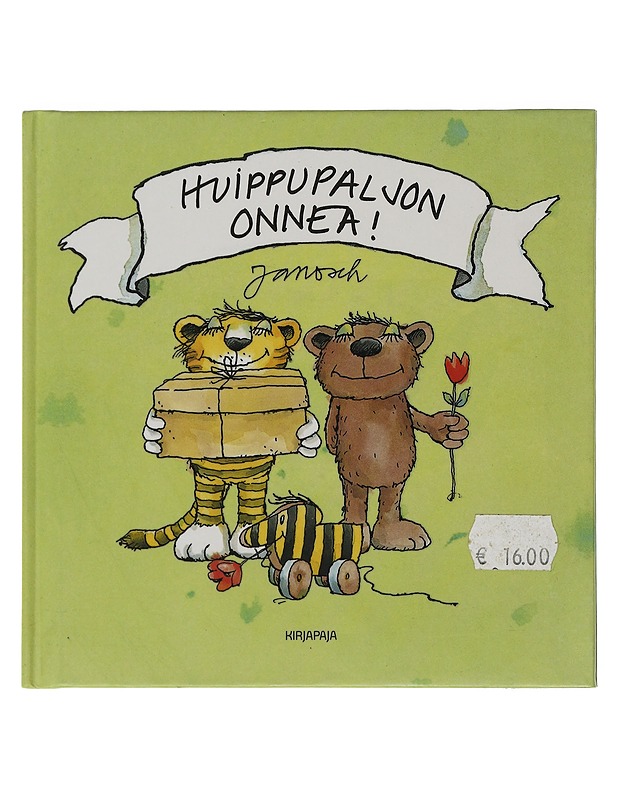 Huippupaljon onnea! - Janosch - Lastenkirjat - 10105506719 - 0