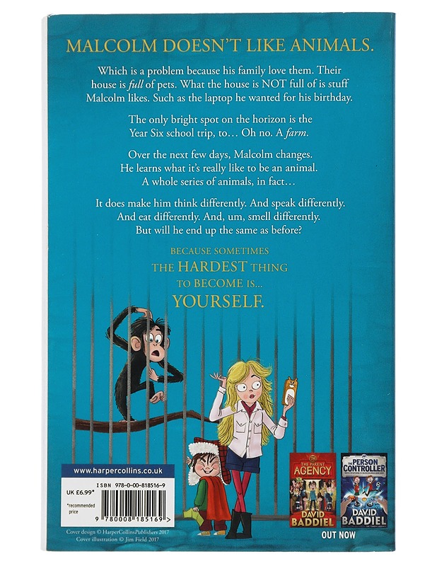 AniMalcolm : life as an animal is wild.. - Baddiel, David - Lastenkirjat - 10105506717 - 1