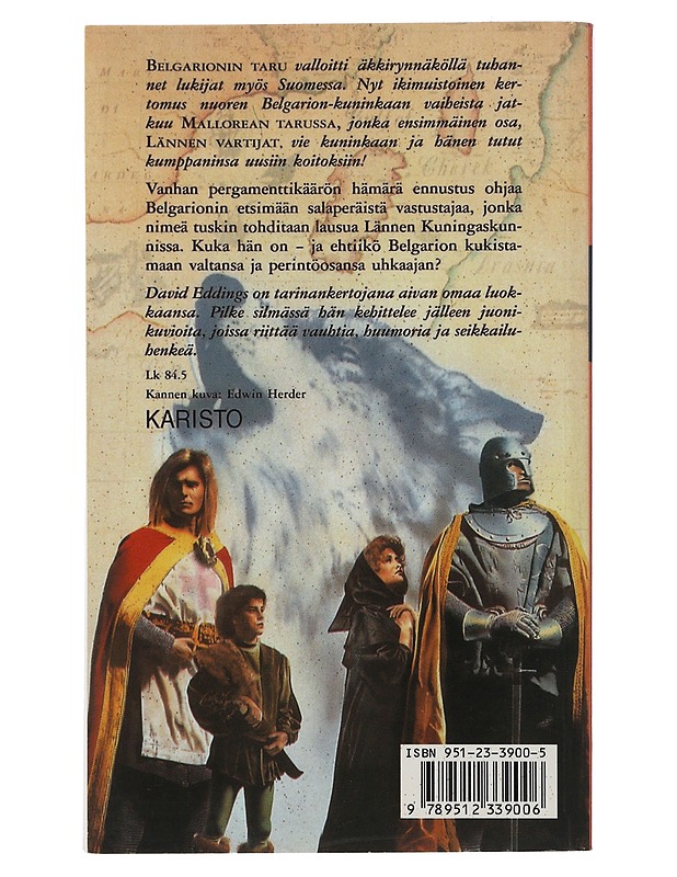 Mallorean taru 1 : Lännen vartijat - Eddings, David - Fantasia- ja scifi - 10105506721 - 1