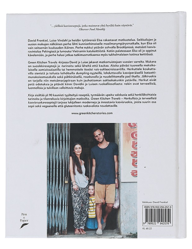 Green kitchen travels - Frenkiel, David - Ruokakirjat - 10105506726 - 1