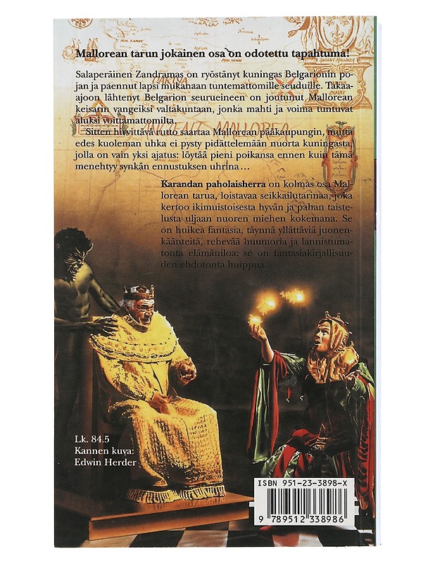 Mallorean taru 3 : Karandan paholaisherra - Eddings, David - Fantasia- ja scifi - 10105506731 - 1