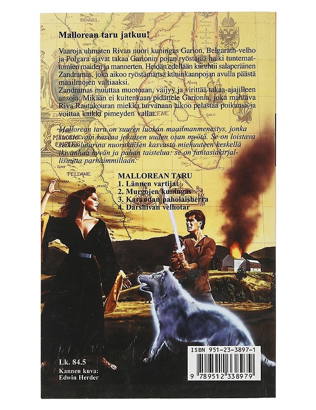 Mallorean taru 4 : Darshivan velhotar - Eddings, David - Fantasia- ja scifi - 10105506732 - 1