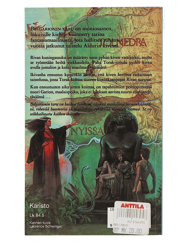 Belgarionin taru. 2, Ennustusten aika - Eddings, David - Fantasia- ja scifi - 10105506752 - 1