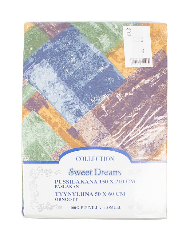 COLLECTION Sweet Dreams pussilakanasetti, 150x210 cm + 50x60 cm - Liinavaatteet - 10105506800 - 0