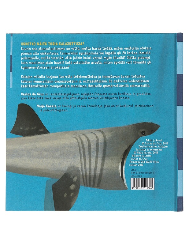 Kalojen mitalla - Cruz, Carlos da - Lastenkirjat - 10105506801 - 1