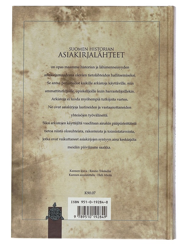 Suomen historian asiakirjalähteet - Eljas Orrman - Tietokirjat ja oppaat - 10105506805 - 1