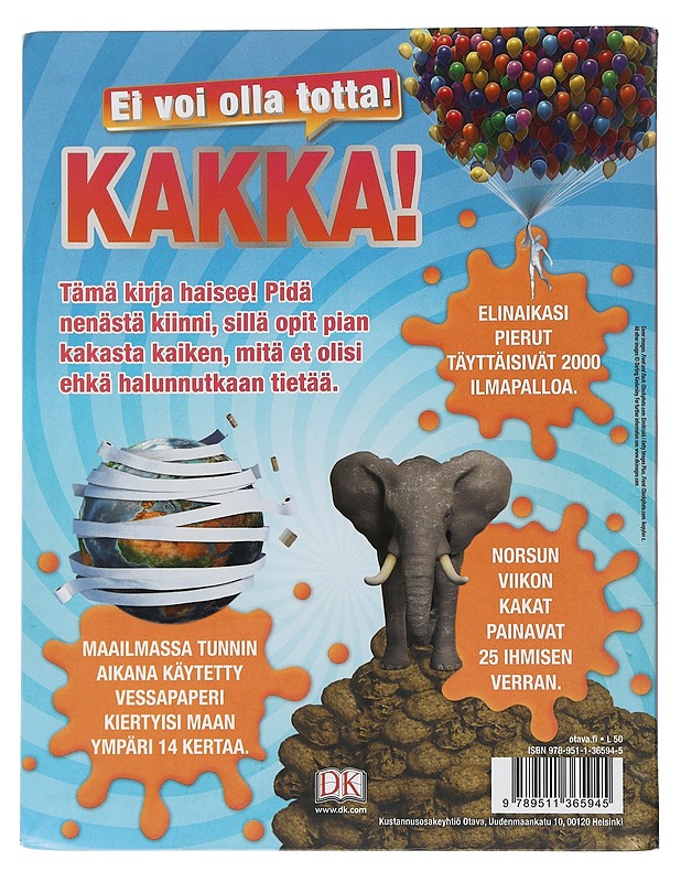 Ei voi olla totta! Kakka! - Mills, Andrea - Tietokirjat ja oppaat - 10105506806 - 1