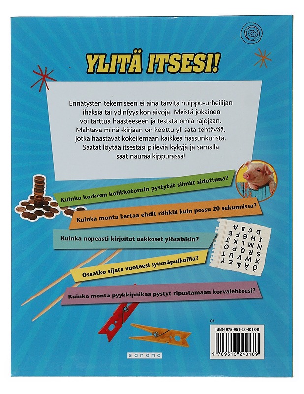 Mahtava minä : ikioma ennätyskirjani - Buckley, James, Jr - Lastenkirjat - 10105506820 - 1