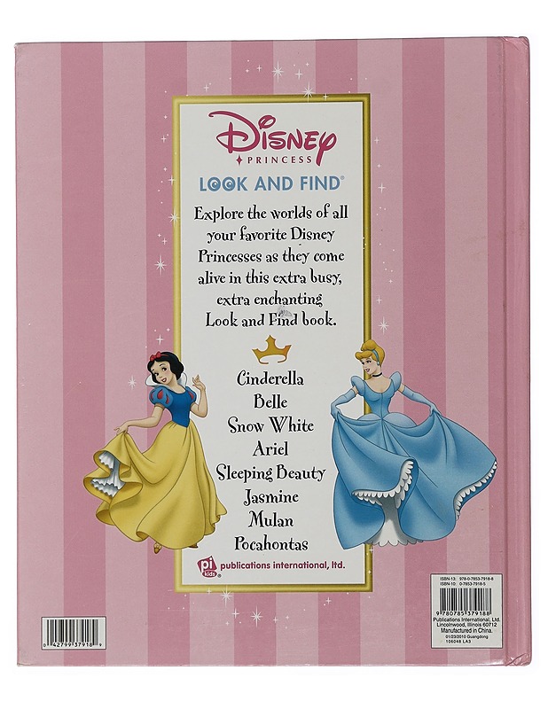 Disney Princess : Look and Find - Lastenkirjat - 10105506823 - 1