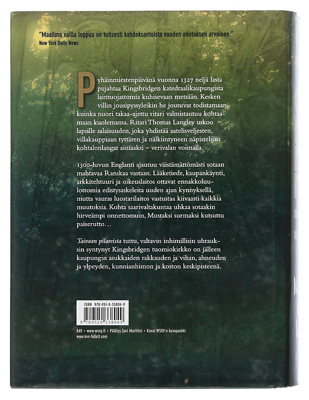 Maailma vailla loppua - Follett, Ken - Romaanit ja novellit - 10105506844 - 1