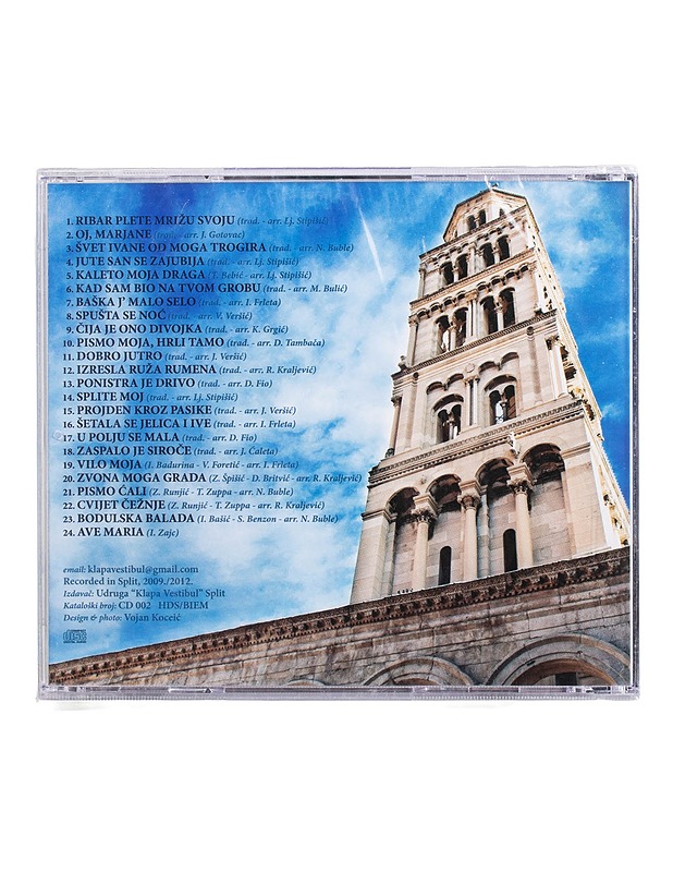 Klapa Vestibul : Traditional Dalmatian Songs - CD - CD-levyt - 10105506858 - 1
