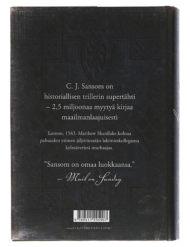 Ilmestys - Sansom, C. J. - Jännitys ja dekkarit - 10105506855 - 1