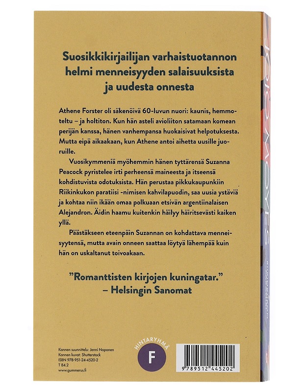 Riikinkukon paratiisi - Moyes, Jojo - Romaanit ja novellit - 10105506873 - 1