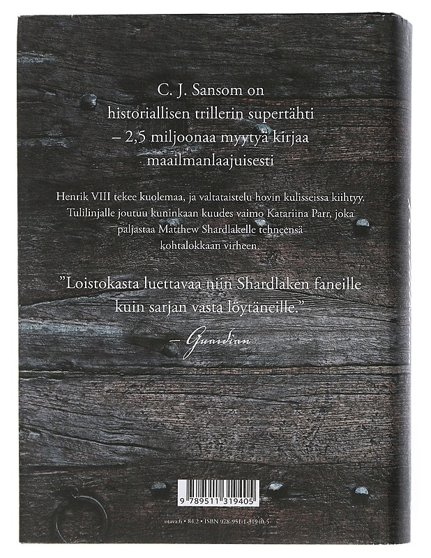 Kerettiläinen - Sansom, C. J. - Romaanit ja novellit - 10105506876 - 1