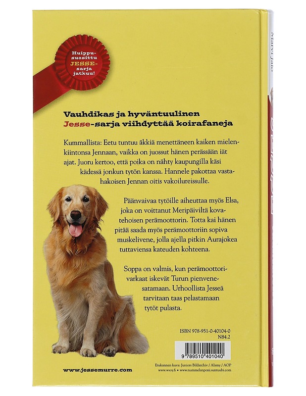 Jesse vauhtikoira - Jalo, Merja - Nuorten kirjat - 10105506886 - 1