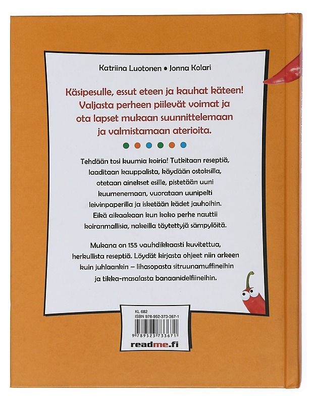 Kokkaa! pienen kokin keittokirja - Luotonen, Katriina - Ruokakirjat - 10105506891 - 1