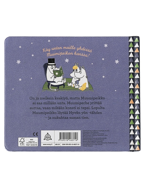 Nuku hyvin, Muumipeikko - Jansson, Tove - Lastenkirjat - 10105506904 - 1