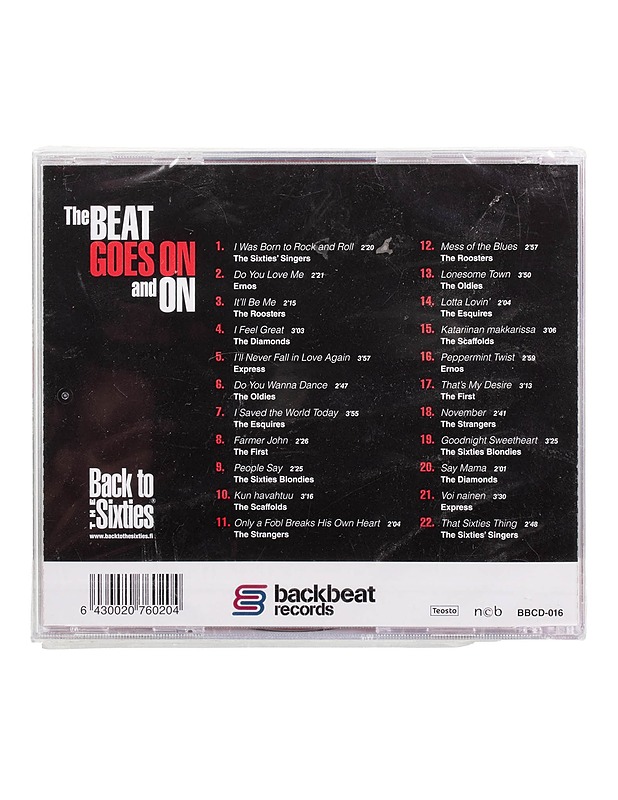 The beat goes on and on - CD - CD-levyt - 10105506926 - 1
