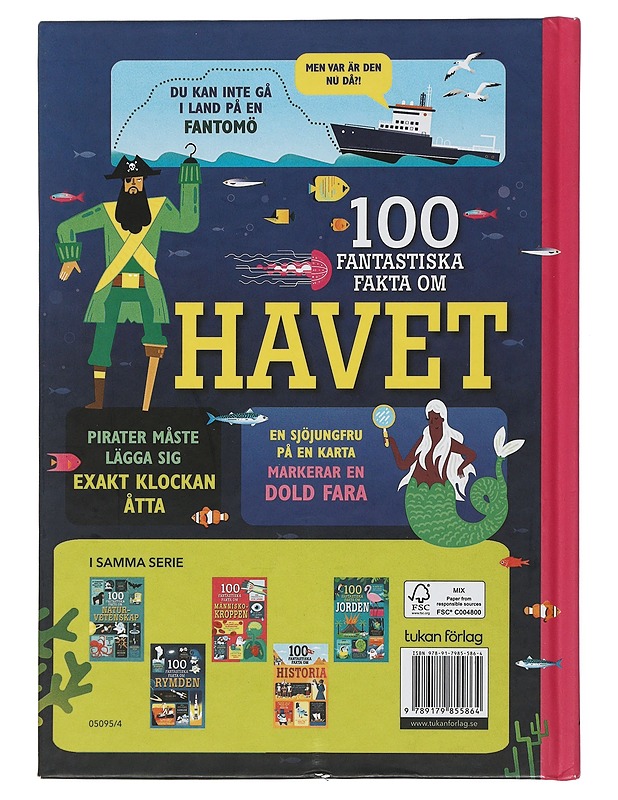 100 fantastiska fakta om havet - Martin, Jerome - Lastenkirjat - 10105506931 - 1