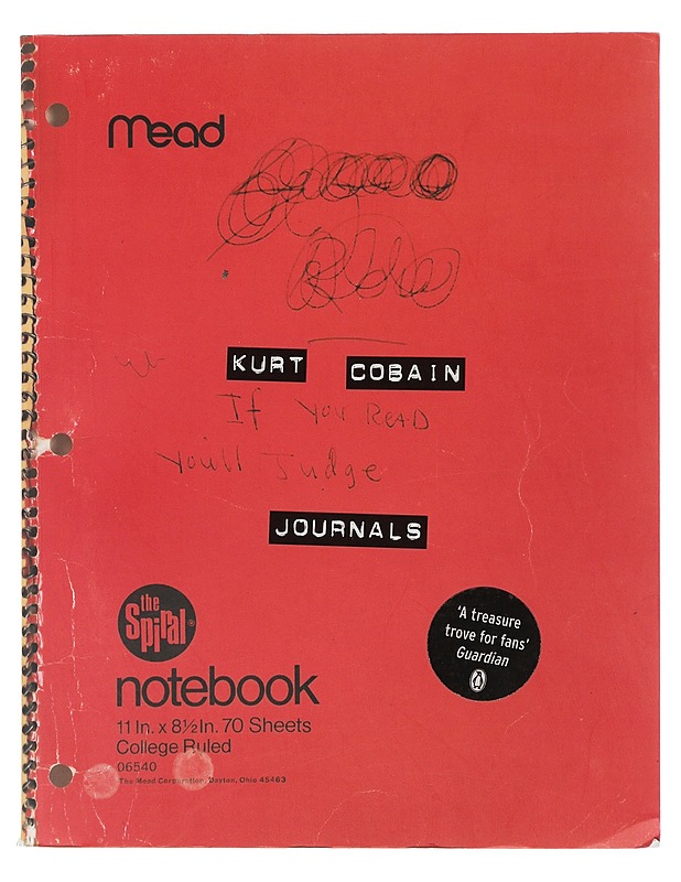 Kurt Cobain : Journals - Cobain, Kurt - Elämäkerrat ja muistelmat - 10105506932 - 0
