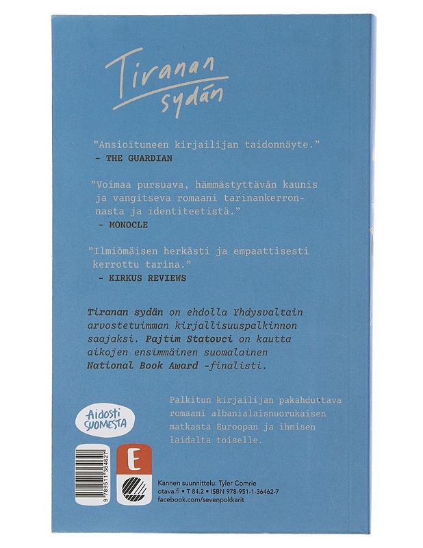 Tiranan sydän - Pajtim Statovci - Romaanit ja novellit - 10105506934 - 1