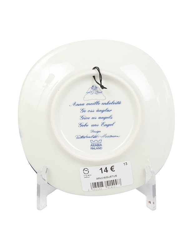 ARABIA Anna meille enkeleitä Leikkivä enkeli seinälautanen - Designsuosikit - 10105506945 - 1